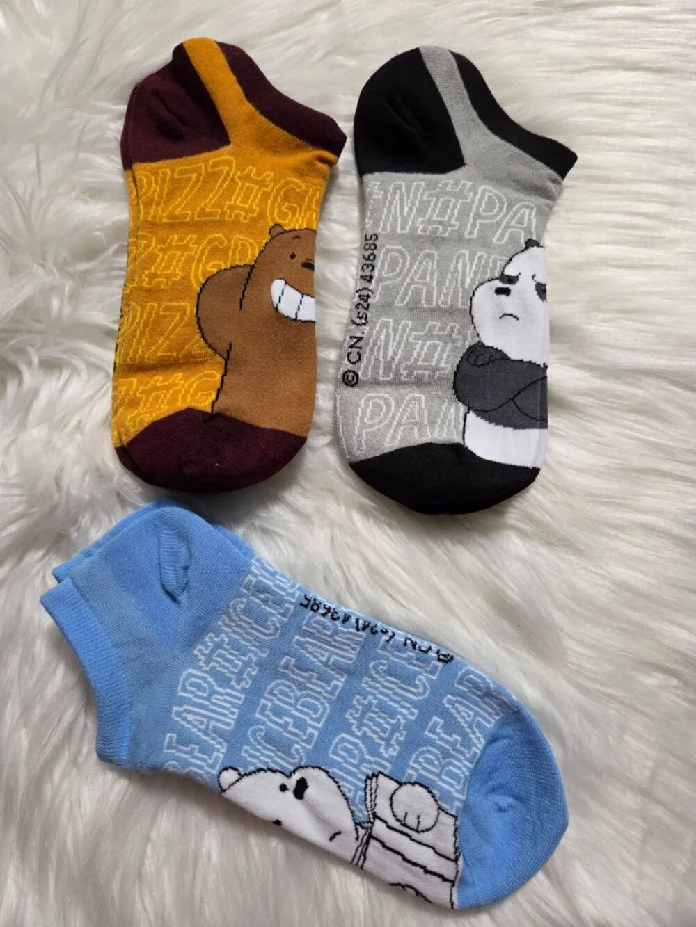 We Bare Bears Sock Set